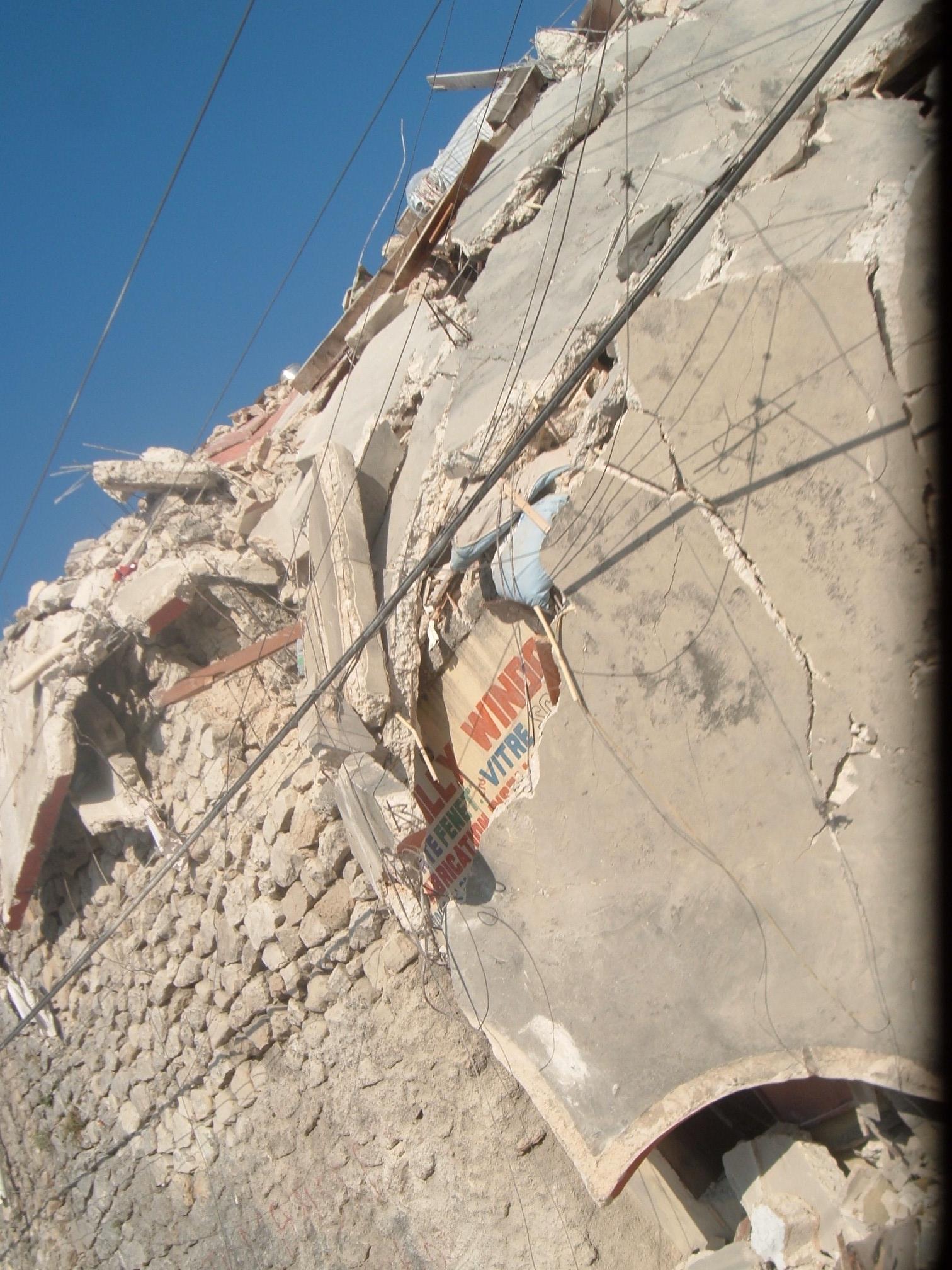 Damage photo by Richard Clarke Trinidad and Tobago