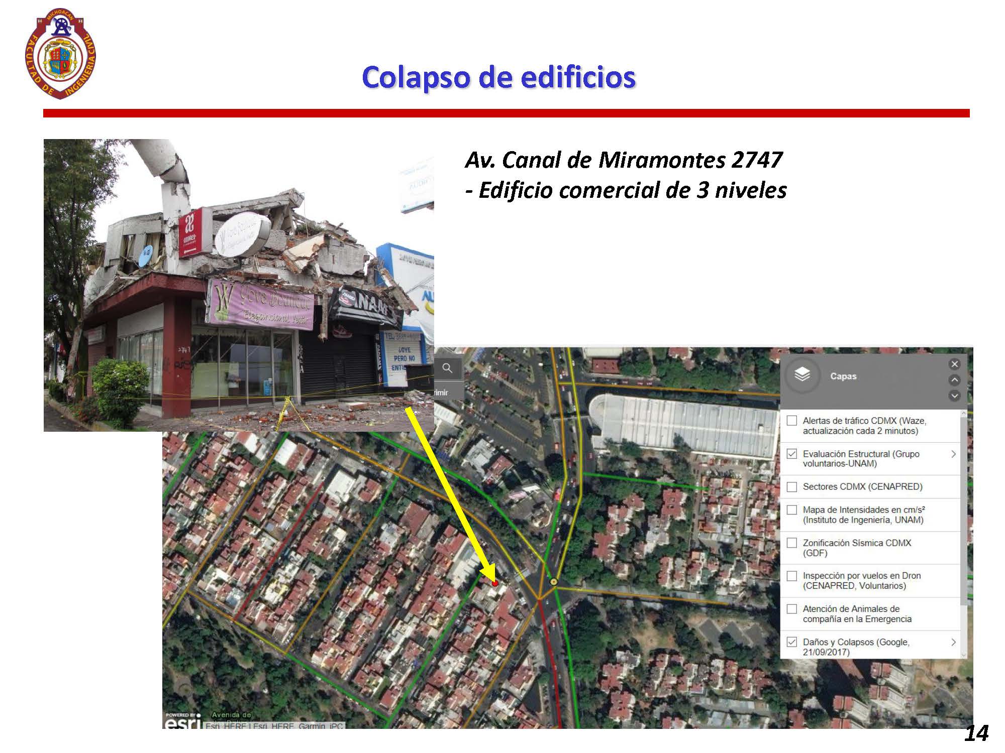 JRG Observaciones derivadas del sismo del 19 de septiembre del 2017 Page 14