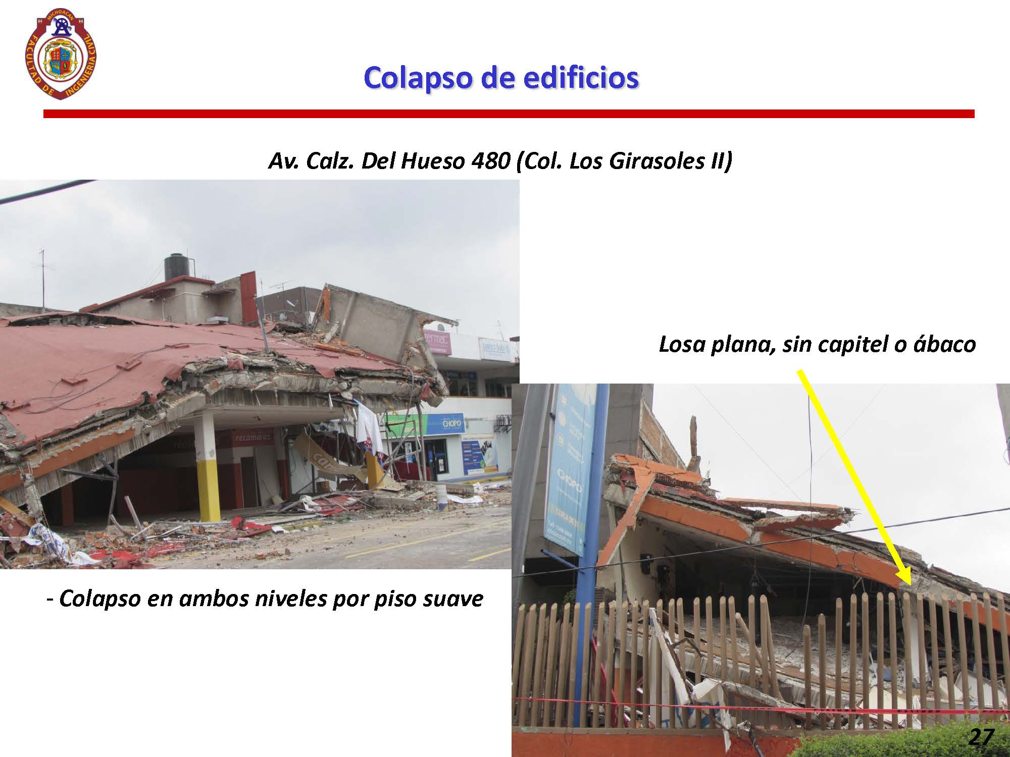 JRG Observaciones derivadas del sismo del 19 de septiembre del 2017 Page 27